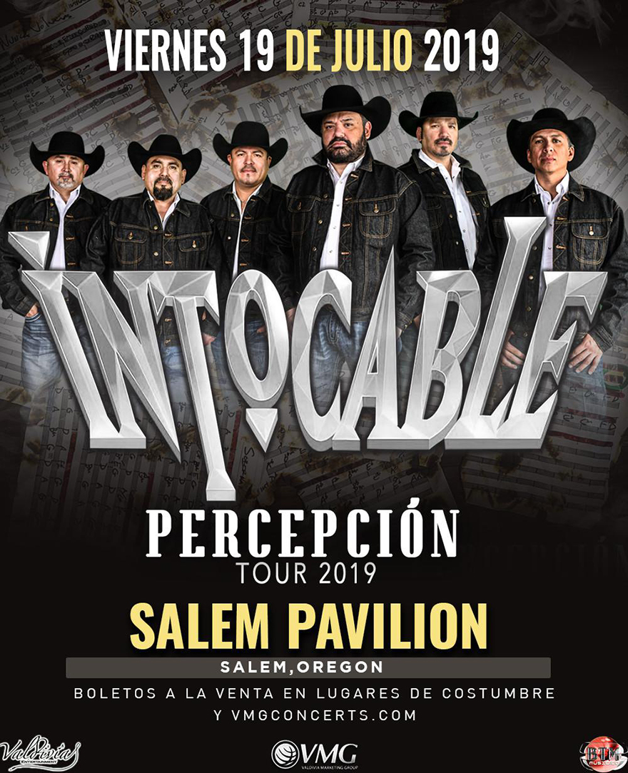 Intocable – Percepcion Tour 2019 – Salem Pavilion de Salem, OR